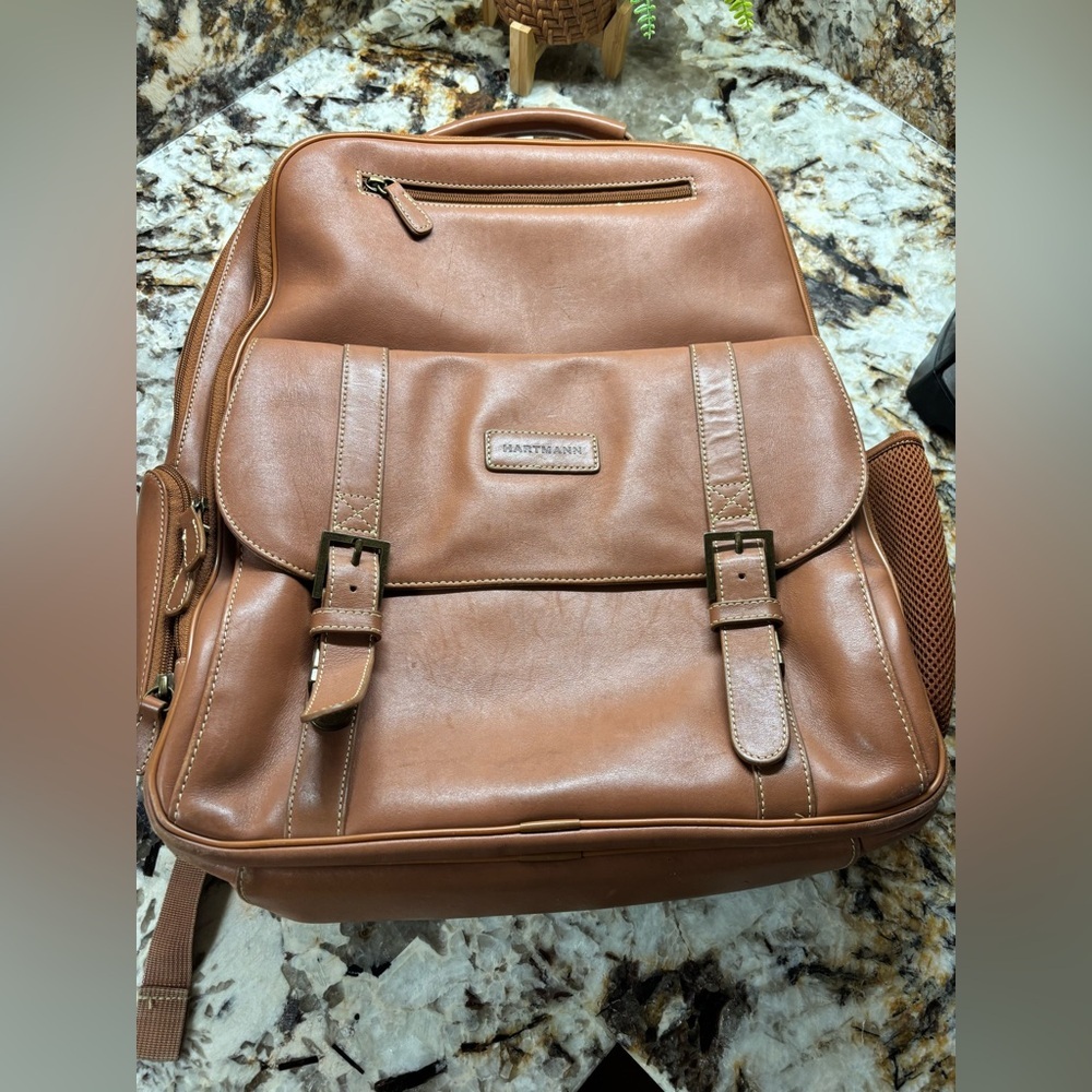 Hartmann Leather 2nd Generation Belting Backpack Vintage and Rare - Picture 6 of 15